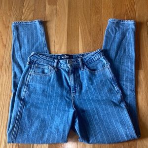 hollister striped jeans